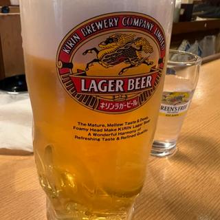 生ビール(明石玉子焼 乱)
