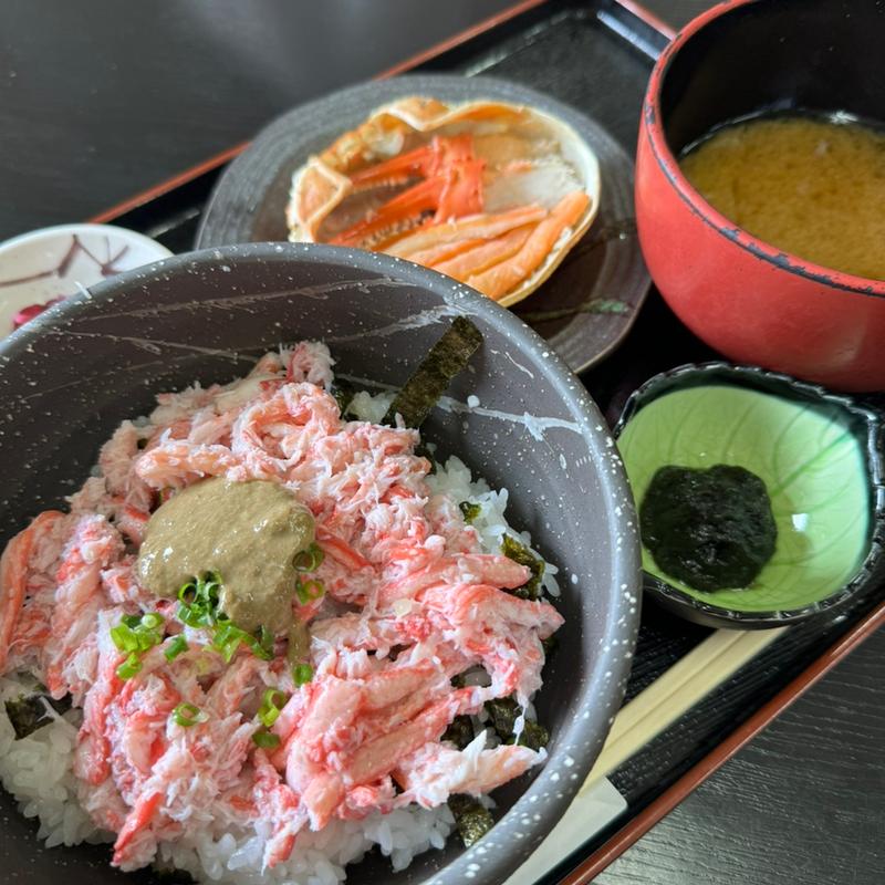 蟹丼定食(れんが亭 （れんがてい）)