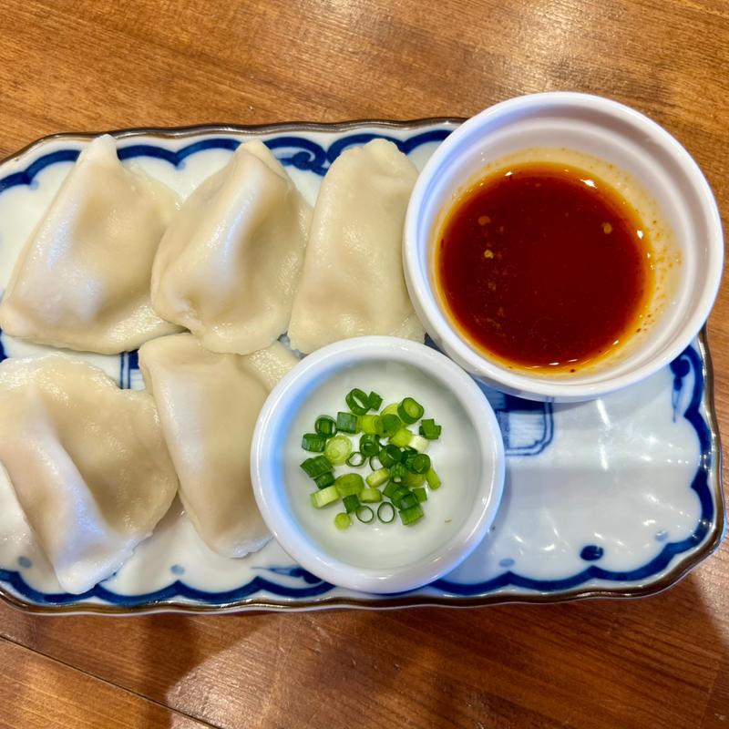 水餃子(濃厚鶏白湯らーめん 柚葉)