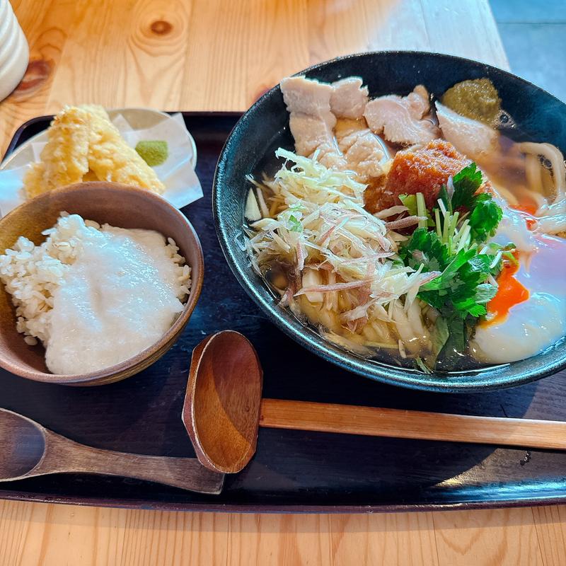 9月の限定うどんセット(釜揚げうどん 鈴庵 )