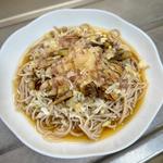 焼きなすおろし蕎麦