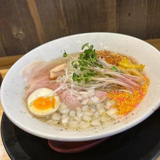 鶏塩冷やしラーメン(麺のようじ)