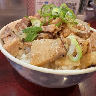 ミニチャーシュー丼(なんでんかんでん西新宿店)