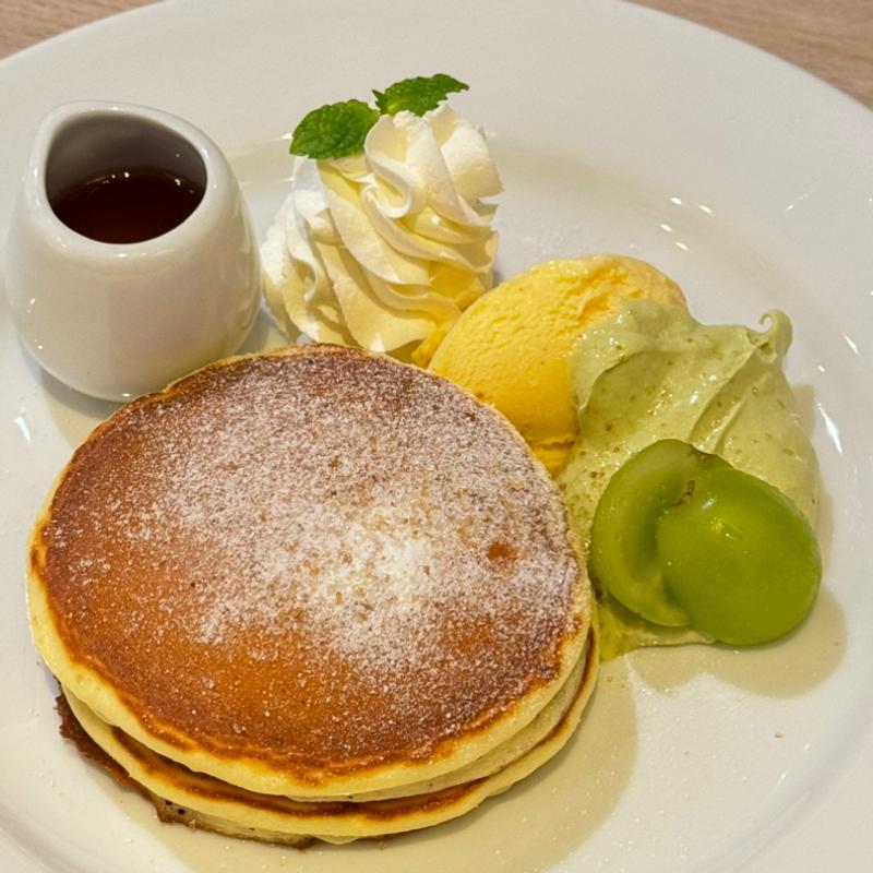 シャインマスカットのパンケーキ(デニーズ 高津店 （Denny’s）)