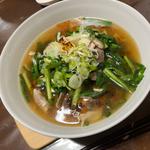 ニラそば(創作料理　我家)