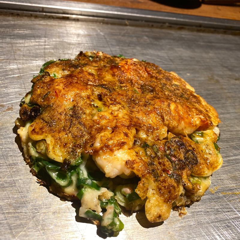 海老 ねぎ焼き(福太郎 （ふくたろう）)