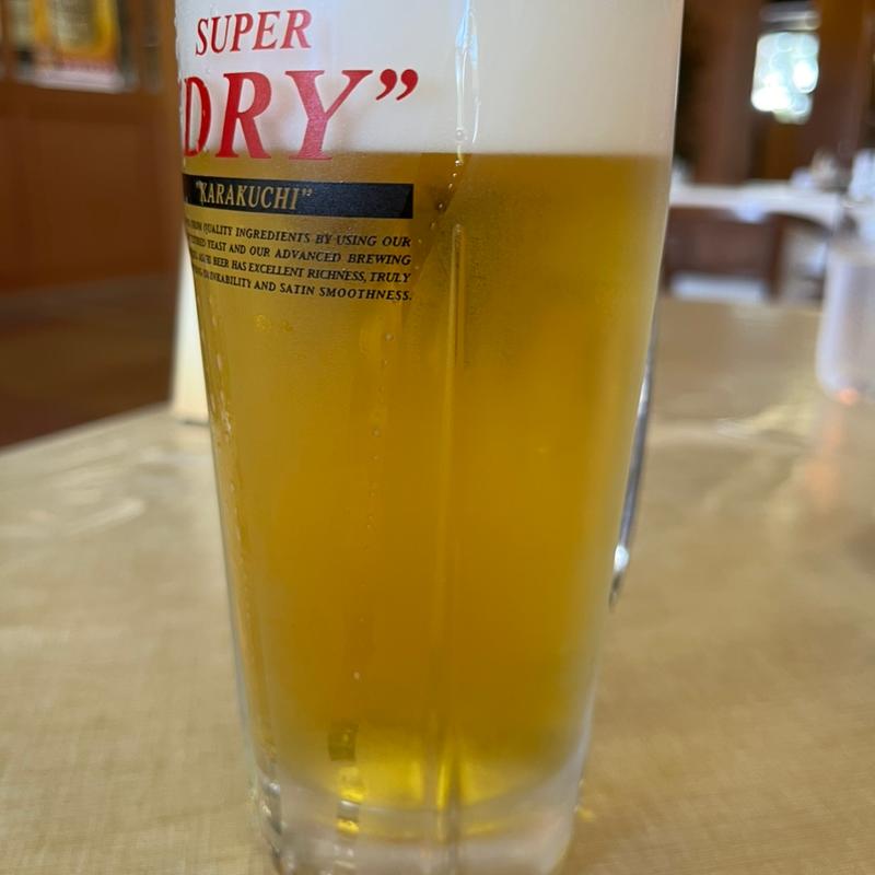 生ビール(中)(取手国際ゴルフ倶楽部 レストラン )