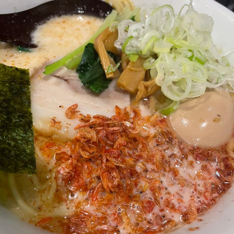 えび塩ラーメン(吉笑　らーめん)