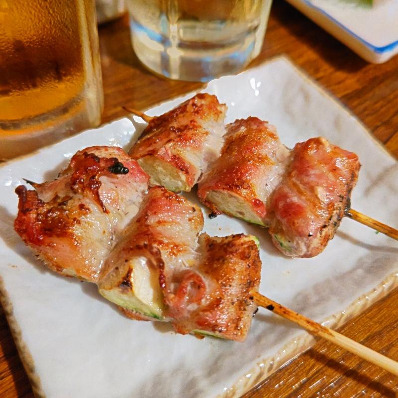 ズッキーニの肉巻き串(のげちゃん)