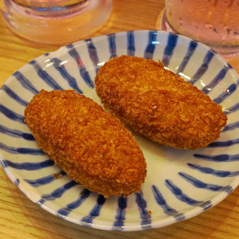 揚げカレー(立呑み晩杯屋 桜木町ぴおシティ店)