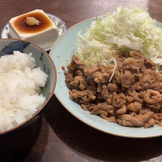 生姜焼き(自宅)