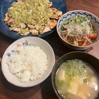 鶏むね塩タン風(自宅)