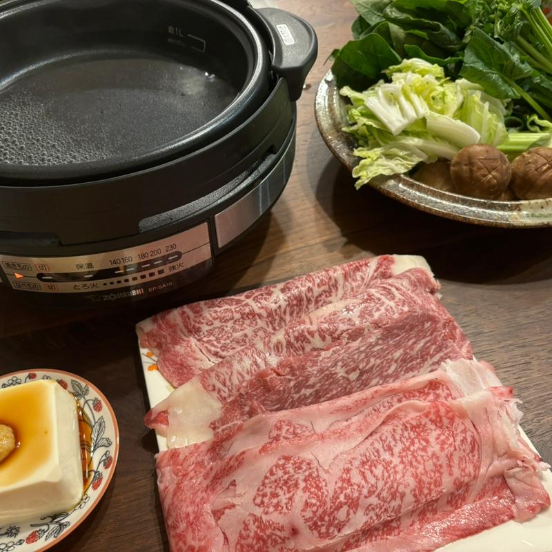 しゃぶしゃぶ(自宅)