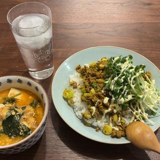サバ出汁キーマカレー(自宅)