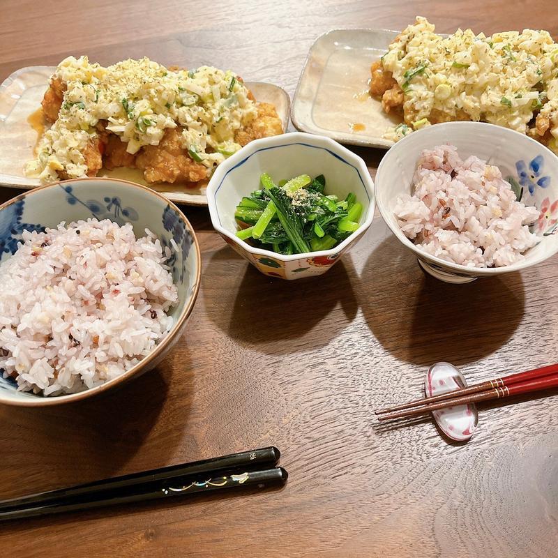 自家製タルタル甘酢チキン南蛮(自宅)