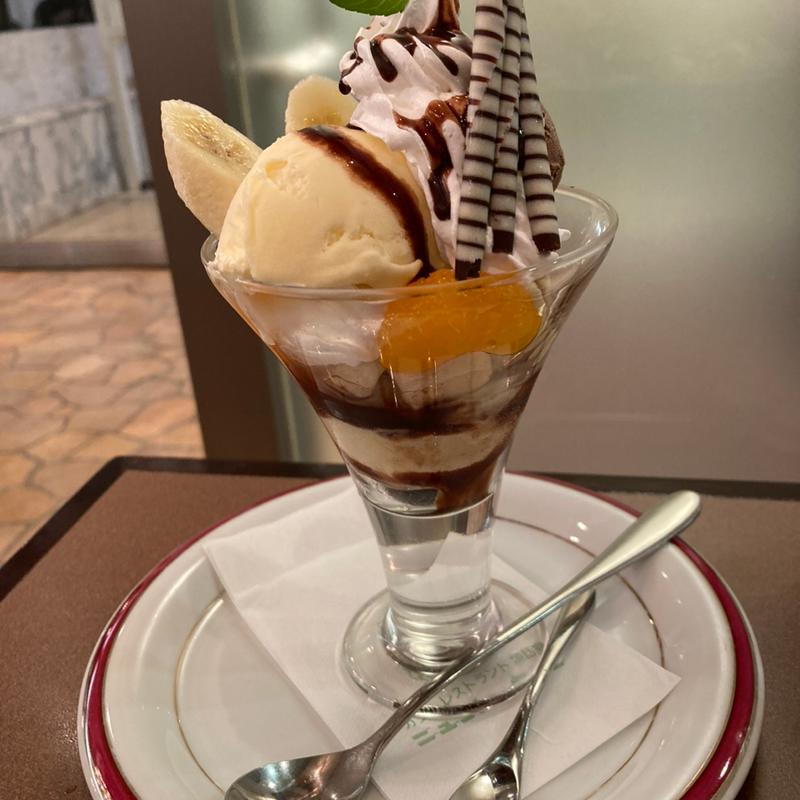 チョコバナナパフェ(ニュートーキョー 談話室)