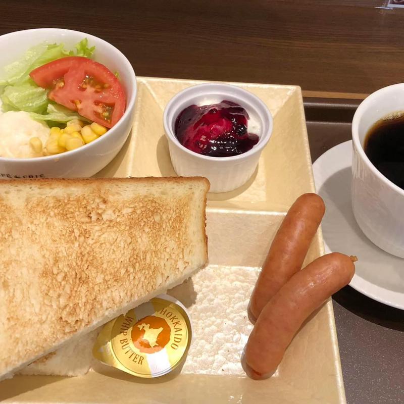 モーニング(カフェ・ド・クリエ飯田橋東口店)