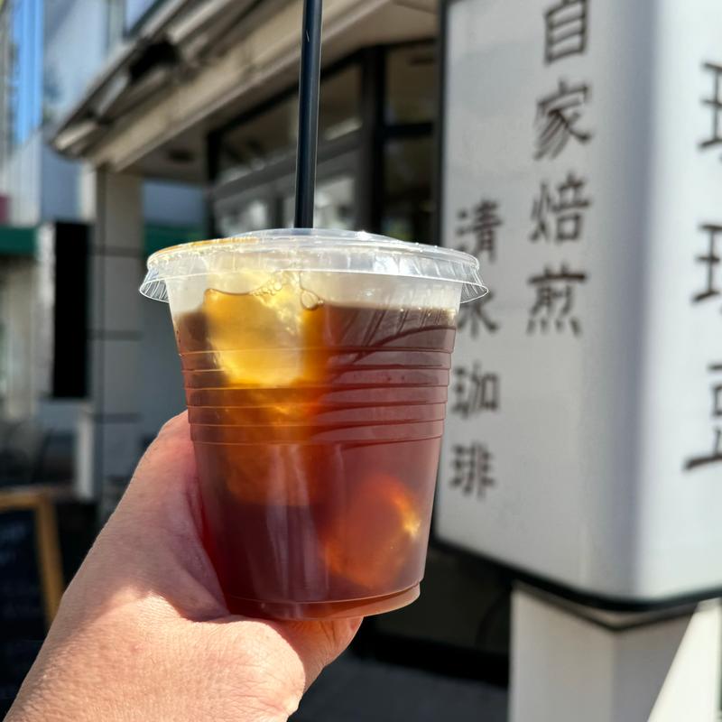 アイスコーヒー(清水珈琲)