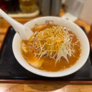 味噌ネギラーメン(喜多方ラーメン 坂内 歌舞伎町店)