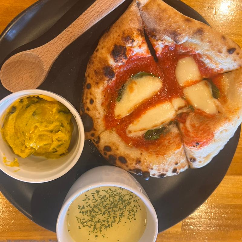 よくばり！ハーフピザプレート(cafeRob つくば)