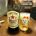 サッポロ赤星ラガー(大衆酒場 チャン栓チャン)