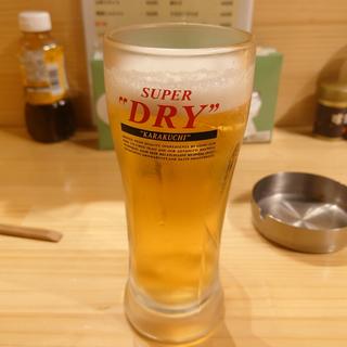 アサヒ生ビール（中ジョッキ）(ちょい飲み すまいる)