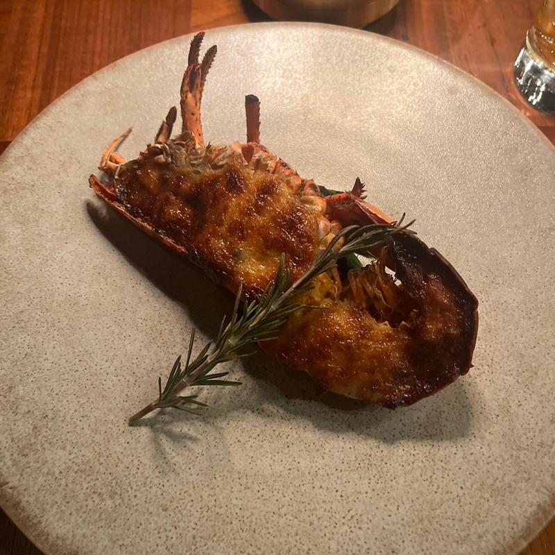 オマール海老の雲丹味噌焼き(THE GARDEN ORIENTAL OSAKA )