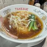 だし味玉醤油あっさり(ラーメン専科 竹末食堂)