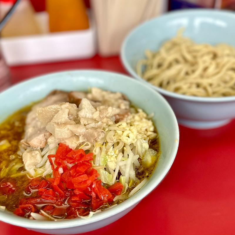 ピリ辛！カレーつけ麺(ラーメン二郎 中山駅前店 )