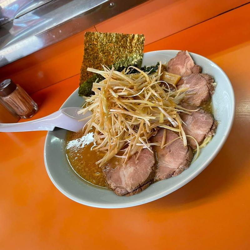 ネギ味噌チャーシューメン ネギ増し(ラーメンショップ 味源 朝霞店)