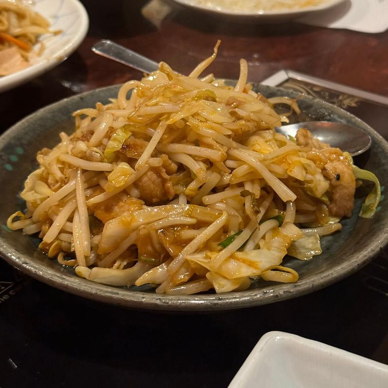 野菜炒め(一家しゃぶしゃぶ)