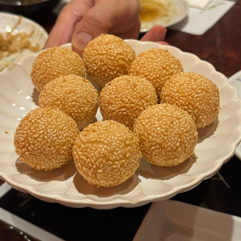 ゴマ団子(一家しゃぶしゃぶ)