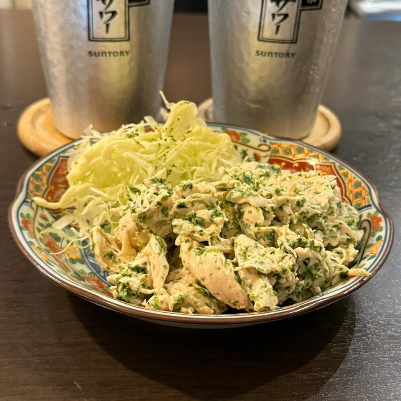 鶏ささみ あおさマヨ和え(ルッカ)