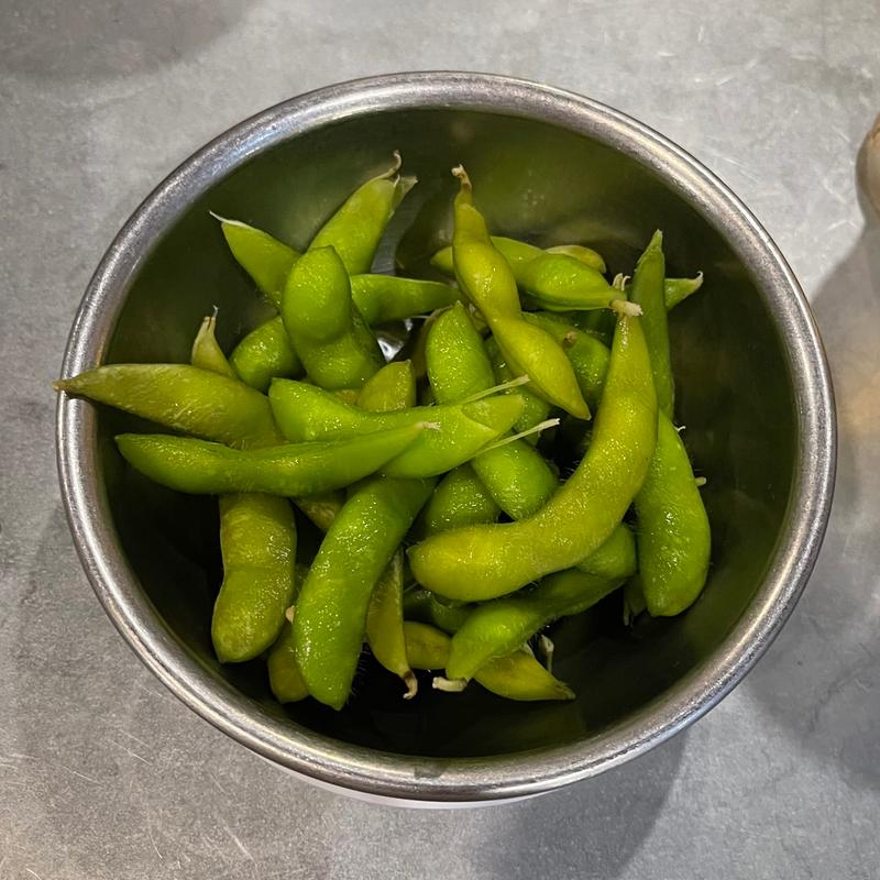 突き出し(福島応援団 大分からあげと鉄板焼 勝男)