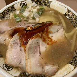 すごい煮干しラーメン　肉増し(鮨ららぁー麺釣りきん鶴屋町店)