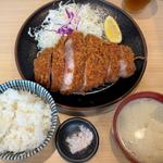 特ロースかつ定食(とんかつ檍 羽田イノベーションシティ店)