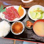 ハラミロース定食