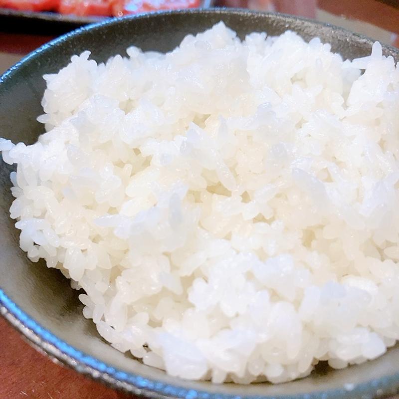 白飯（ランチセット）(元祖焼肉 えひめ屋 広島中町店)