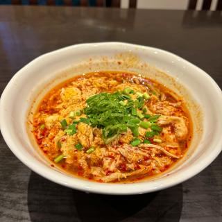 辛麺(旬のお料理さんすい草木)