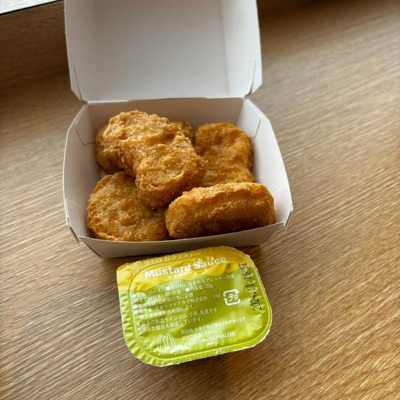 チキンマックナゲット5ピース(マクドナルド １７号北本中丸店)