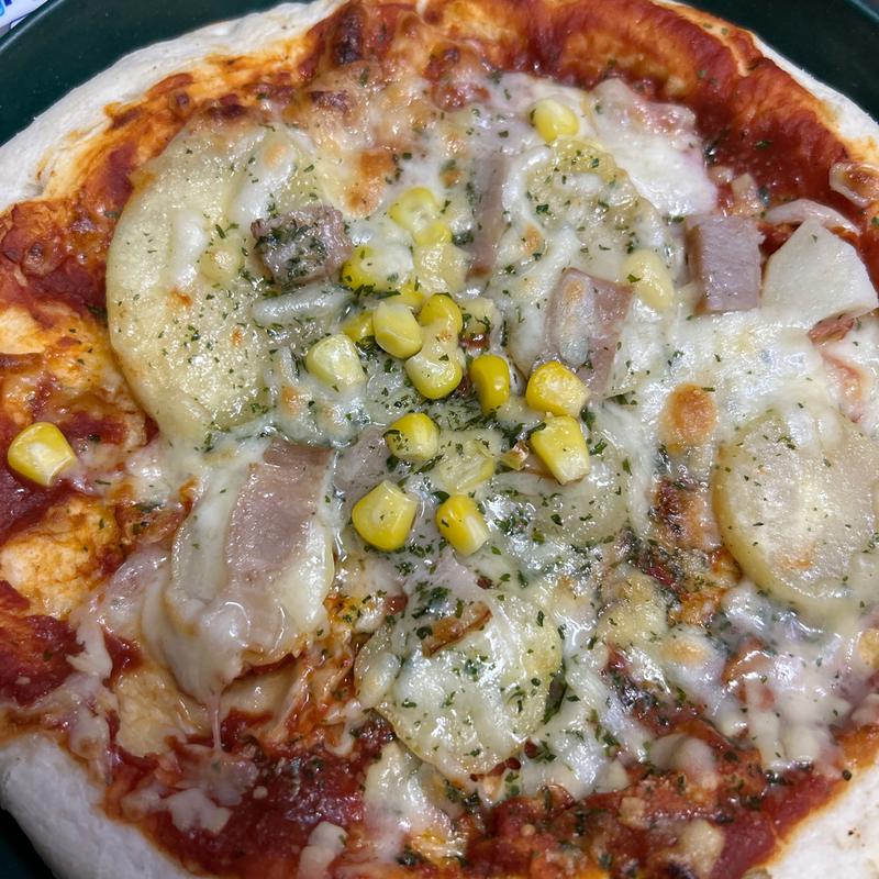 じゃがいもとベーコンのピザ(ローソン 札幌オーロラタウン店)