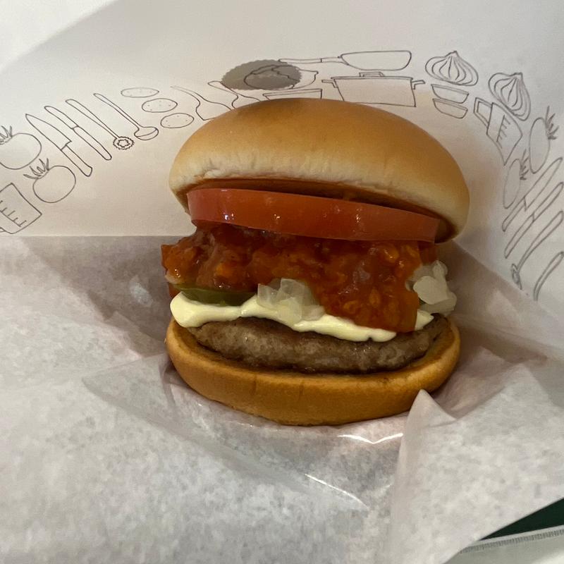スパイシーモスバーガー(モスバーガーモラージュ菖蒲店)