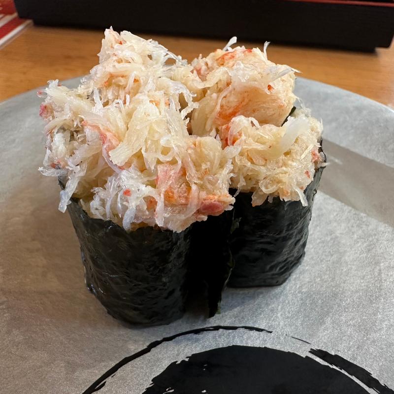 毛蟹軍艦(伊達和さび 伊達本店)