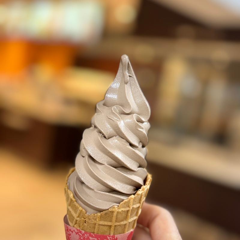 北菓楼マイルドチョコソフト(北菓楼 砂川ハイウェイオアシス館店)