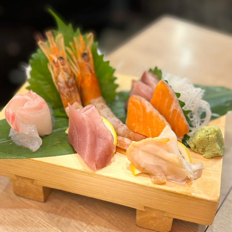 ゲタ刺身6点盛り(磯丸水産 札幌狸小路店)