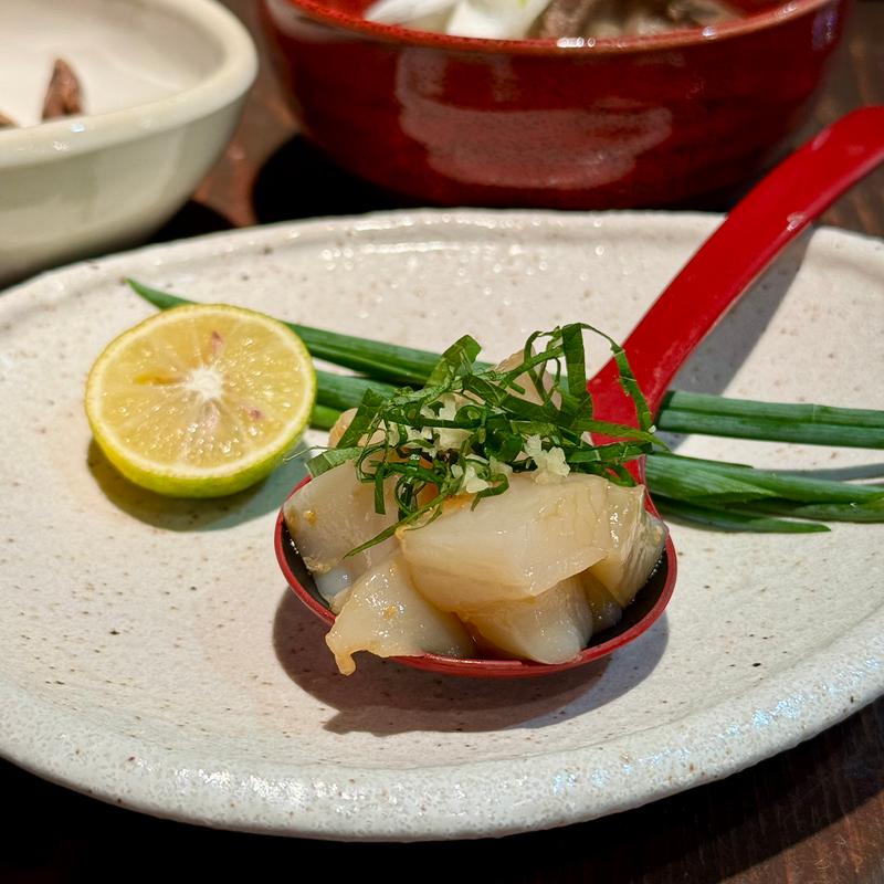 帆立のなめろう(ぴんころ)