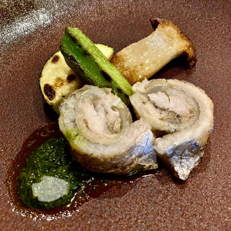 ランチコースB（タチウオのロールソテー）(御所DeLino)