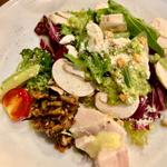 ランチコースB（ホワイトマッシュルームの香草バターサラダと前菜盛合せ）