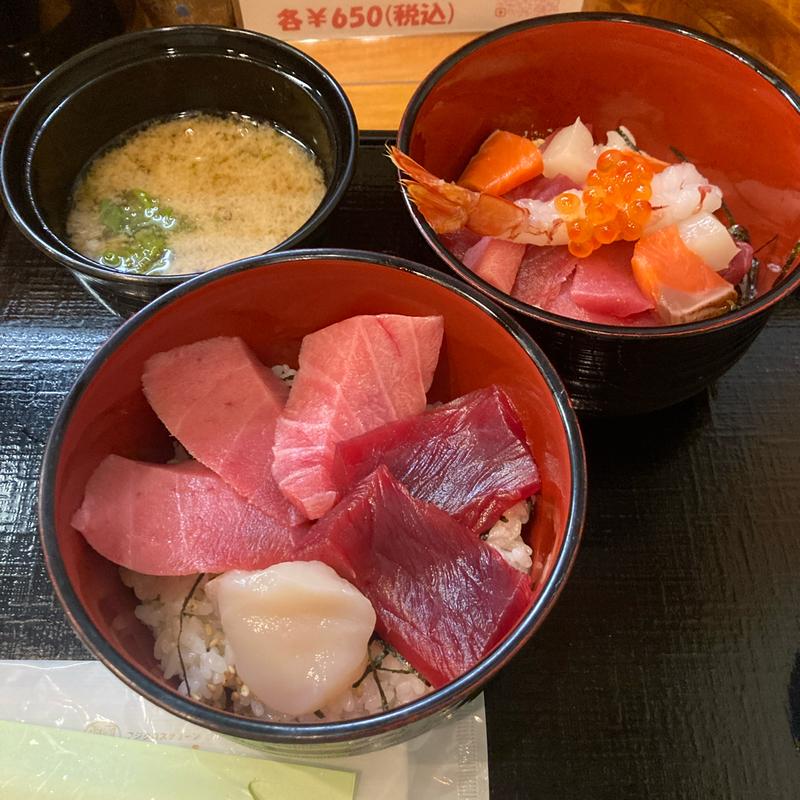 日替わりミニ丼セット(まぐろ専門店 まぐろ)