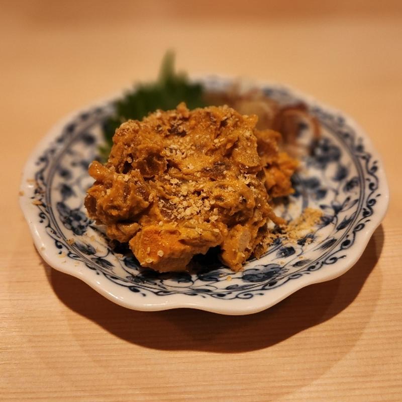 あん肝の奈良漬け(立ち飲み居酒屋LIBERTY)